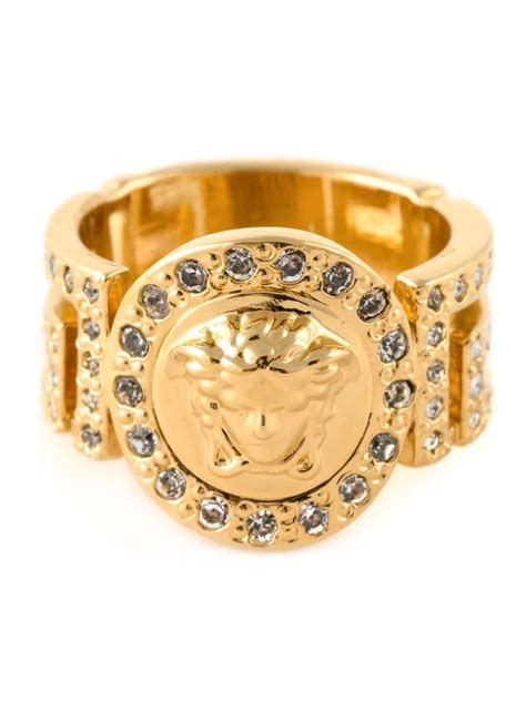 versace medusa ring farfetch|Versace engagement rings.